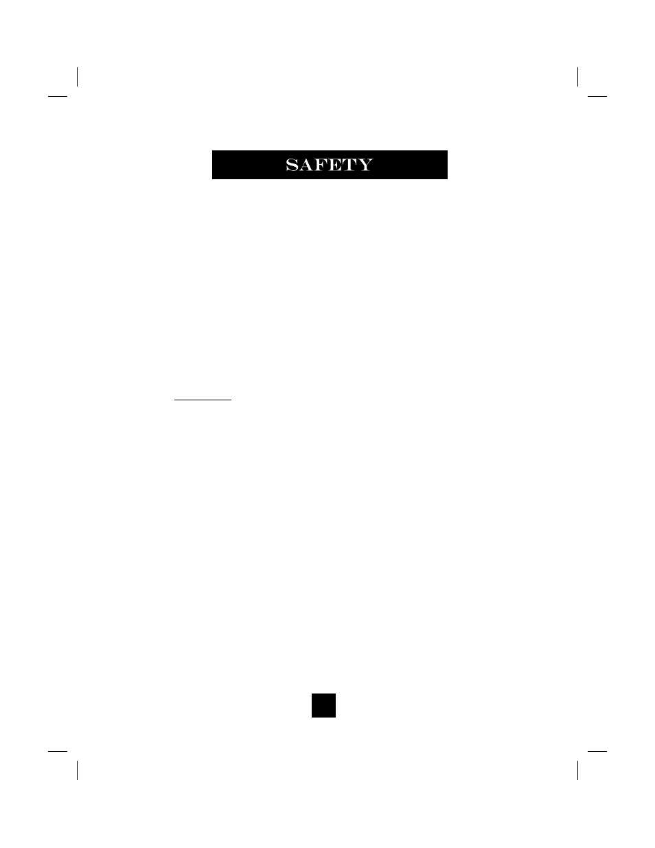 Consumer information | Marquis 9002MWD User Manual | Page 8 / 38