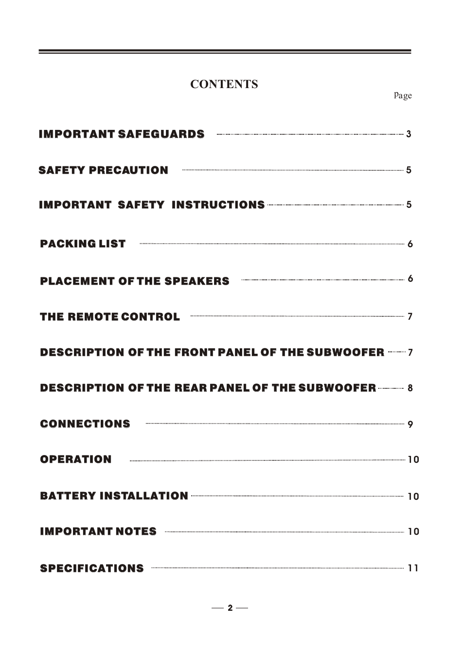 MidiLand 747H User Manual | Page 2 / 11