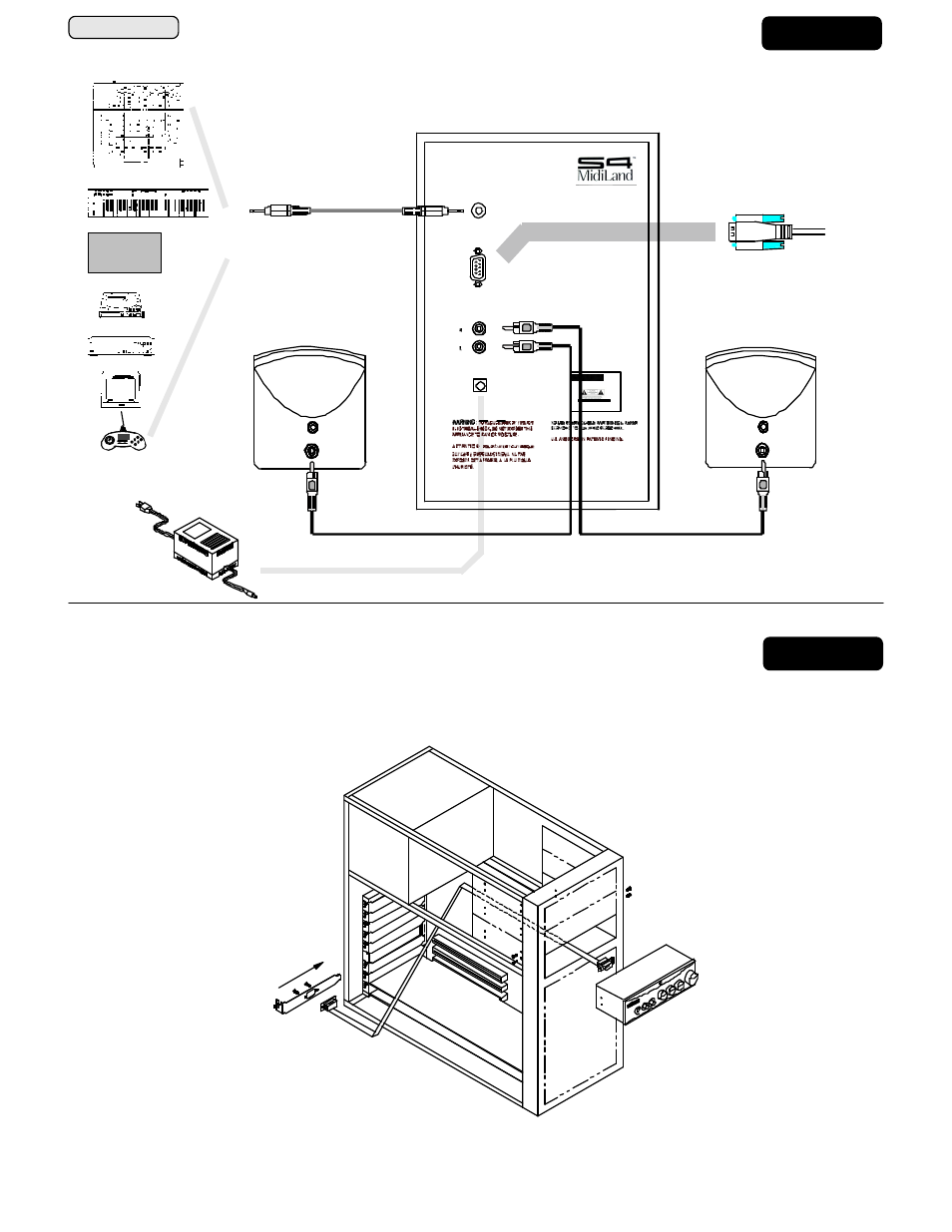 3a 3b 3b, Illustration i-1, Illustration i-2 | Applications | MidiLand 4060M User Manual | Page 5 / 8