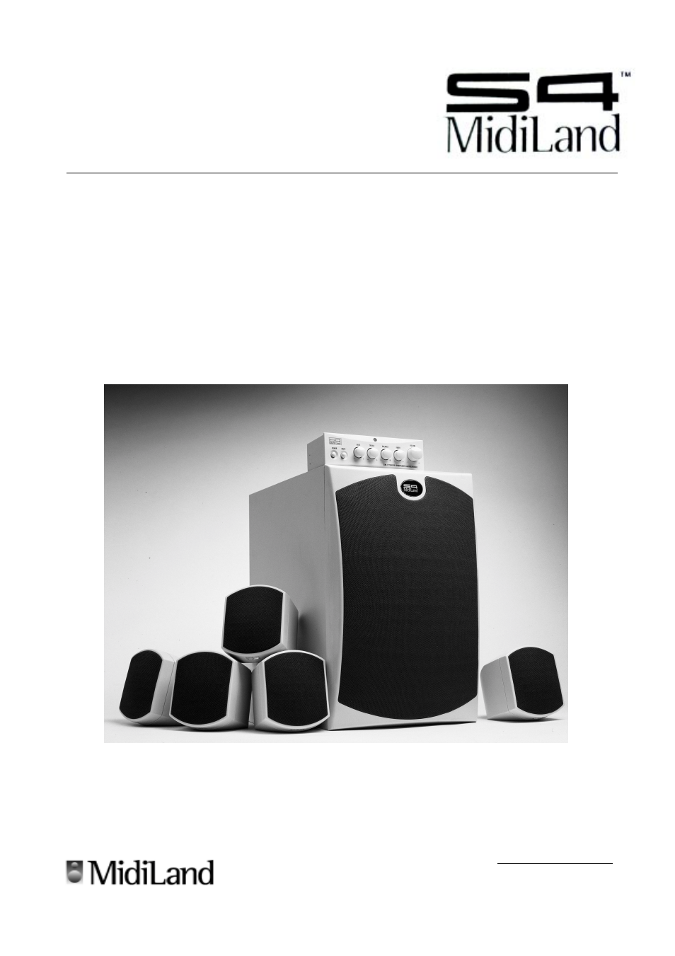 MidiLand 7100M User Manual | 10 pages