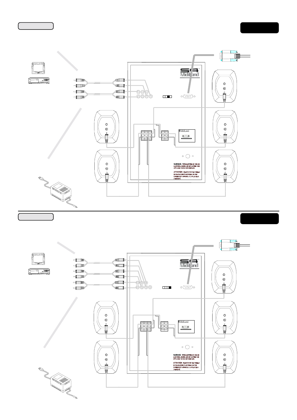 Sound source: dolby pro logic, Illustration i-5, Illustration i-6 | MidiLand 7100M User Manual | Page 7 / 10