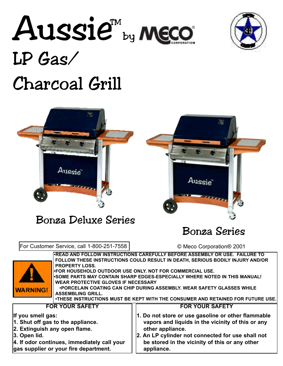 Meco Bonza Deluxe Series User Manual | 35 pages