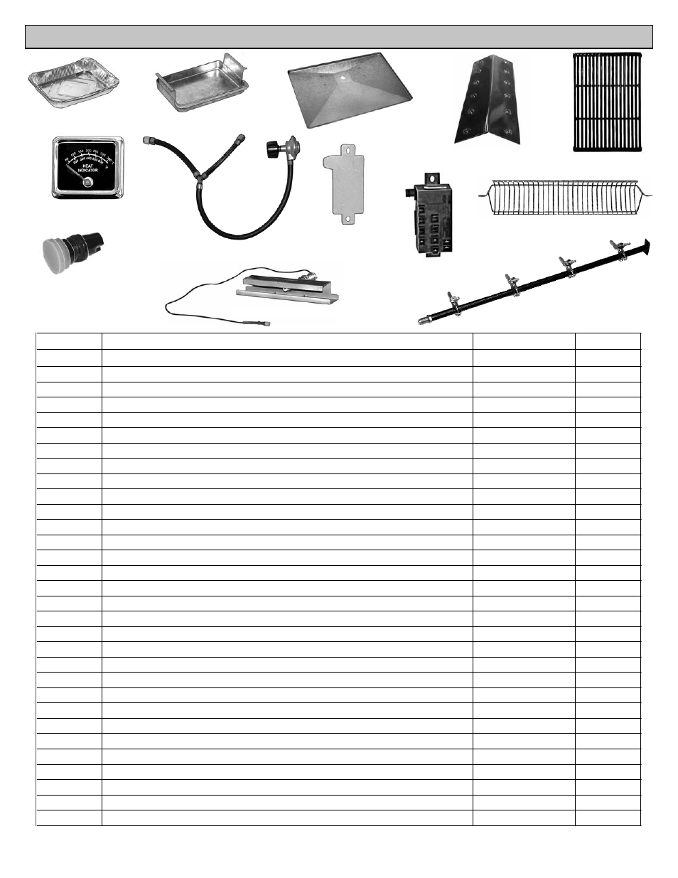 Parts illustrations (cont’d) | Meco 8452-5-SS1 User Manual | Page 4 / 24