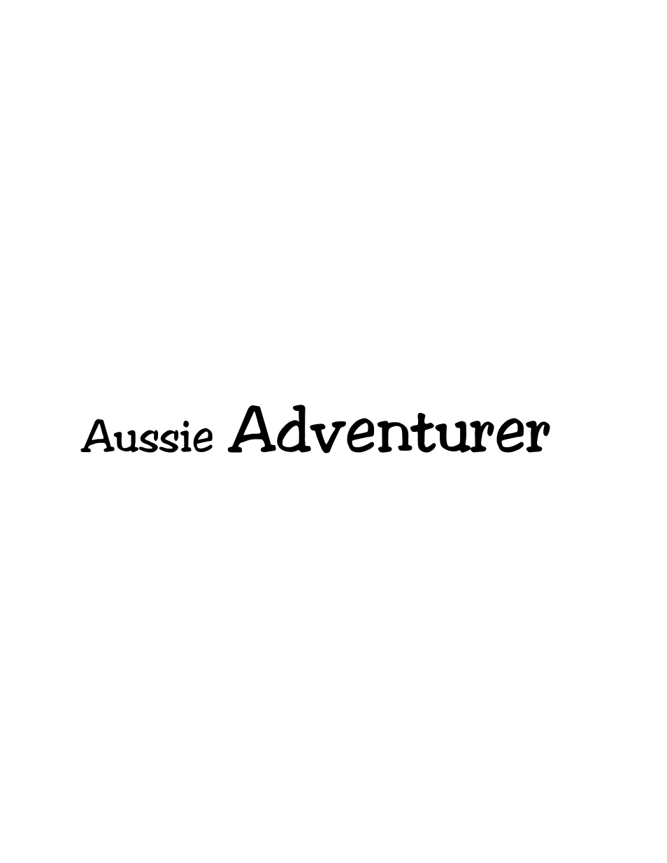 Adventurer, Aussie | Meco 2430 User Manual | Page 24 / 26