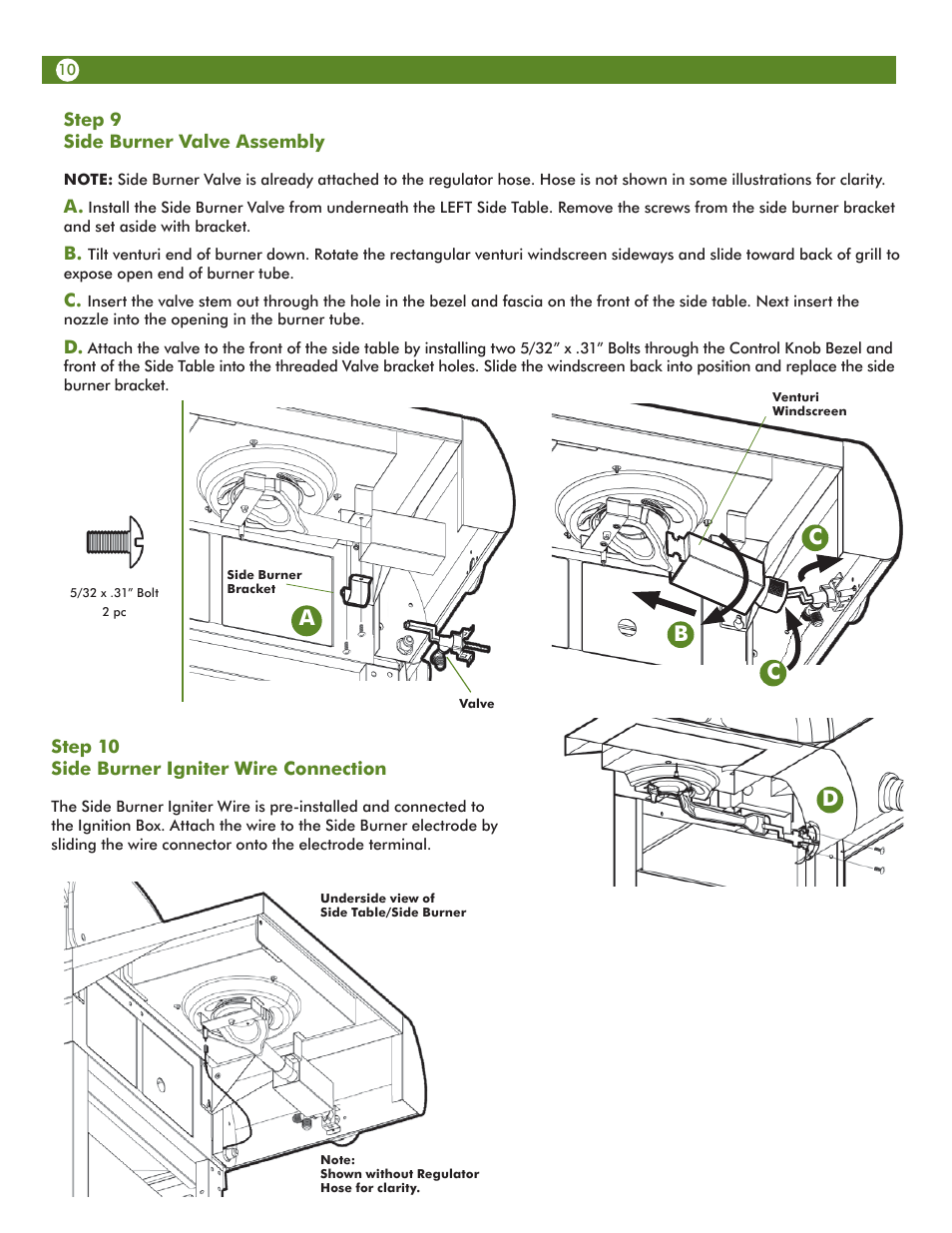 Meco Assie Vantage LP 67c3c8kk81 User Manual | Page 10 / 36