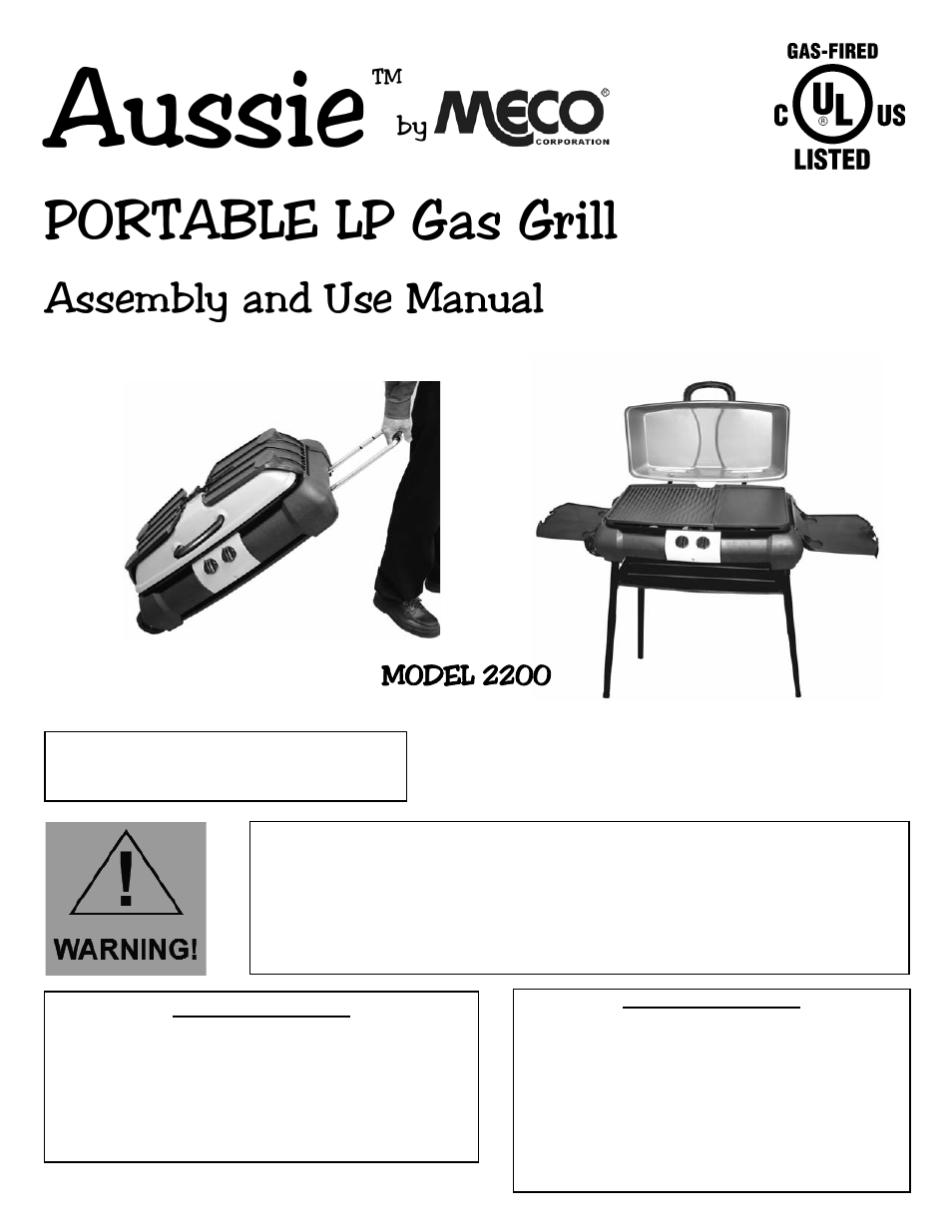 Meco 2200 User Manual | 16 pages