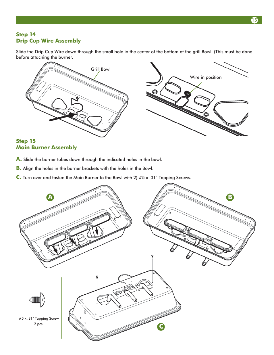 Ab c | Meco 6623S8E641 User Manual | Page 15 / 40