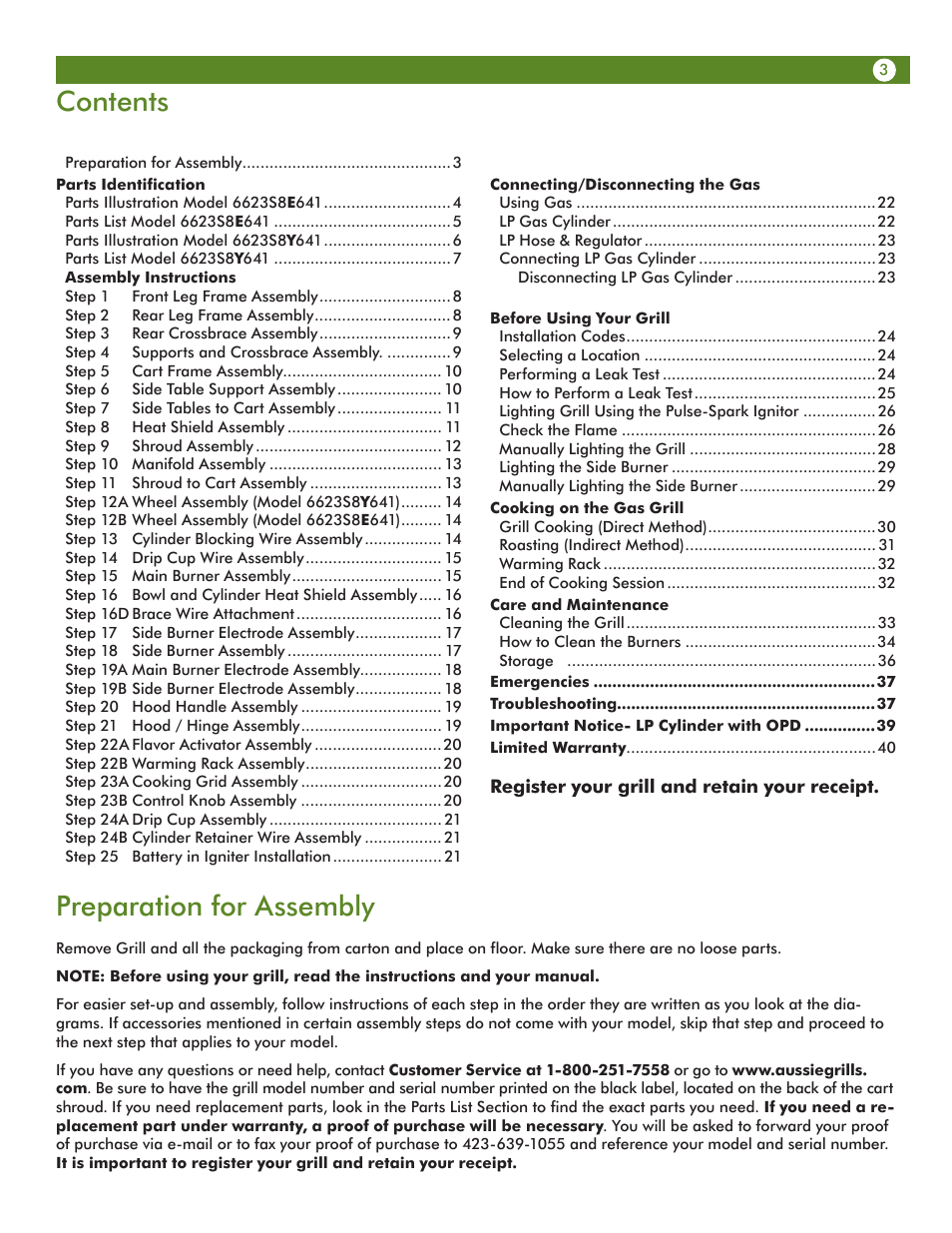 Meco 6623S8E641 User Manual | Page 3 / 40