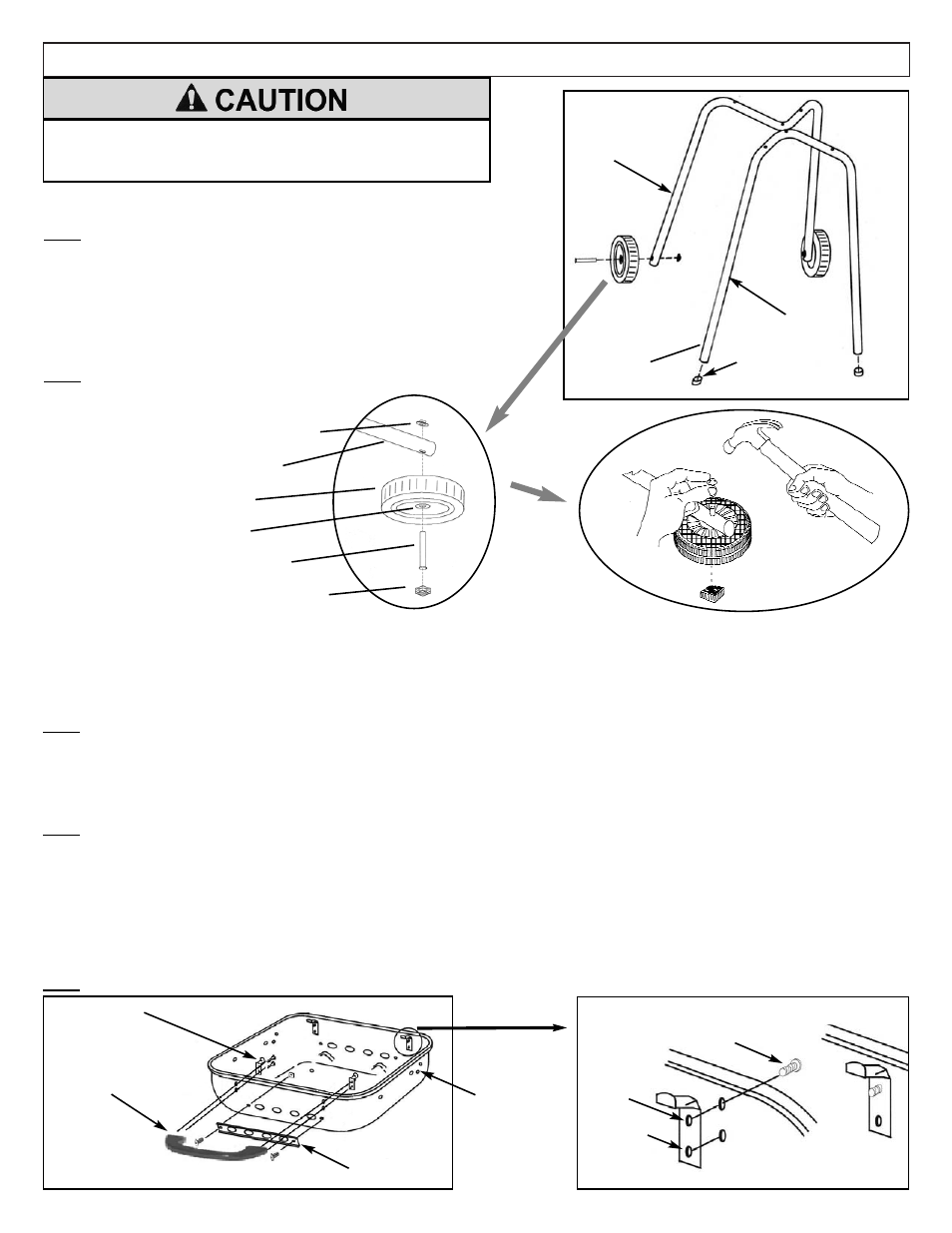 Assembly instructions | Meco AUSSIE 3340 User Manual | Page 4 / 8