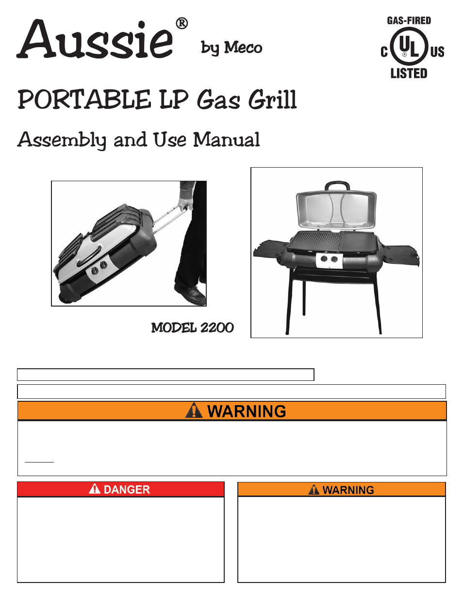 Meco Aussie Portable LP 2200 User Manual | 16 pages