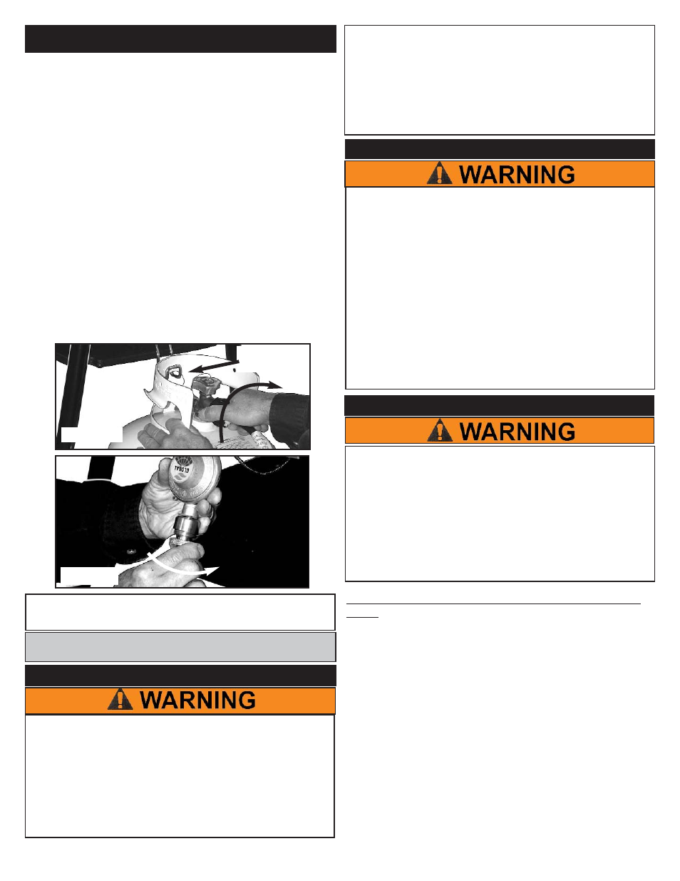 Operating your gas grill, Before using your lp gas grill | Meco Aussie Portable LP 2200 User Manual | Page 7 / 16