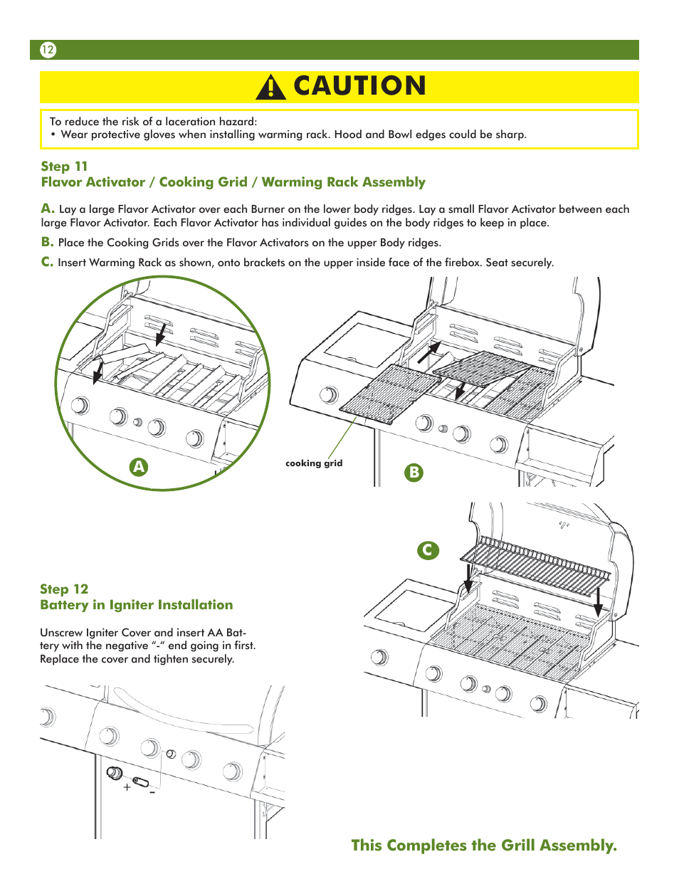 Caution | Meco 67A4T09K21 User Manual | Page 12 / 36
