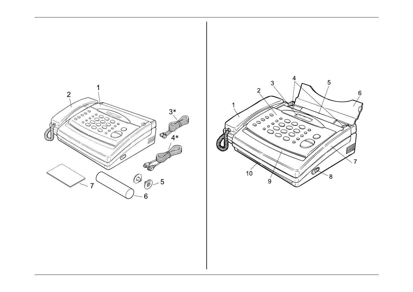 Unpacking, Machine layout | Muratec M860 User Manual | Page 9 / 91