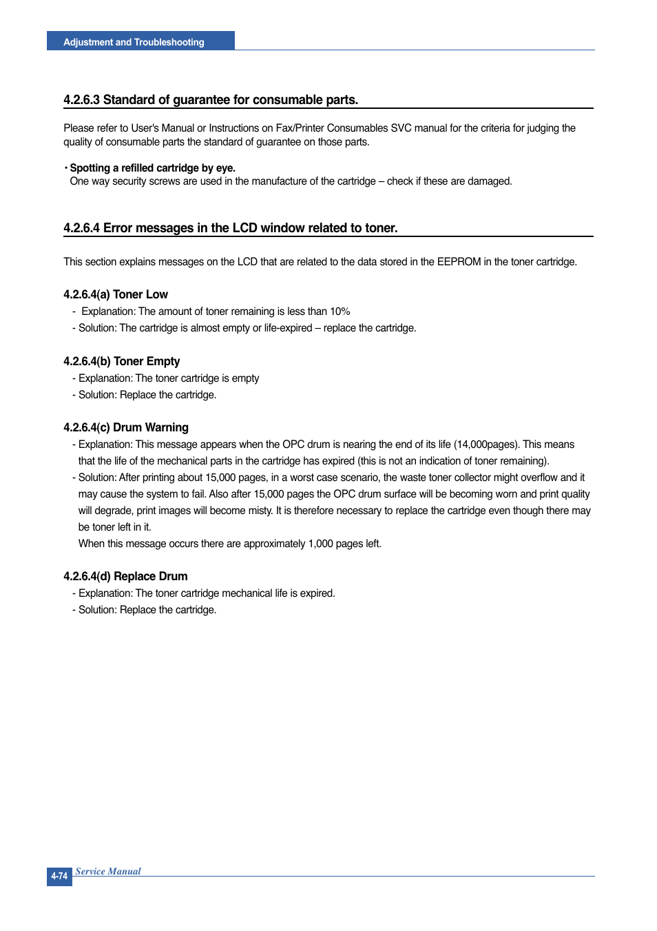 Muratec DIGITAL LASER F-114 User Manual | Page 134 / 162