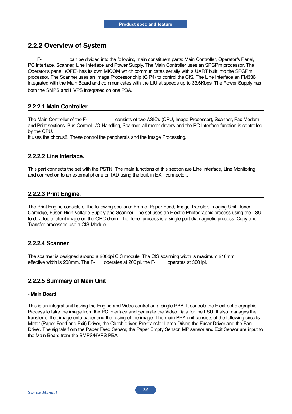 2 overview of system | Muratec DIGITAL LASER F-114 User Manual | Page 21 / 162
