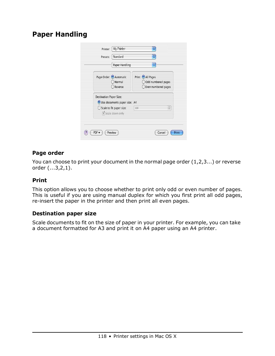 Paper handling | Muratec MFX-3070 User Manual | Page 118 / 179