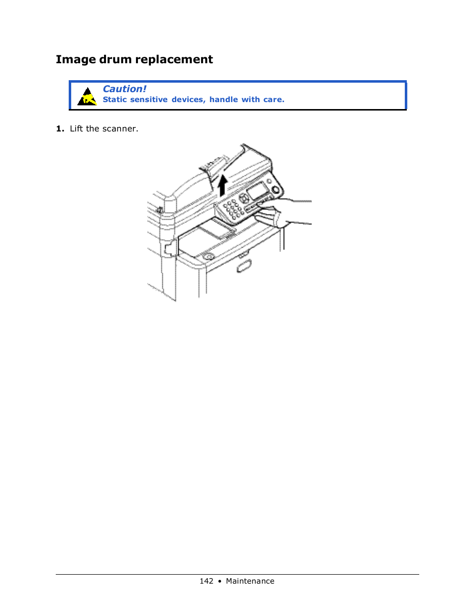 Image drum replacement | Muratec MFX-3070 User Manual | Page 142 / 179