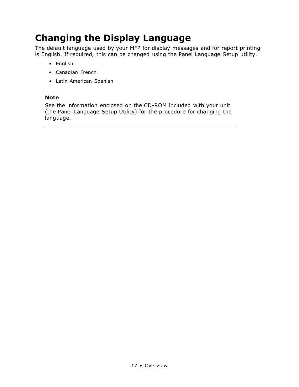 Changing the display language | Muratec MFX-3070 User Manual | Page 17 / 179