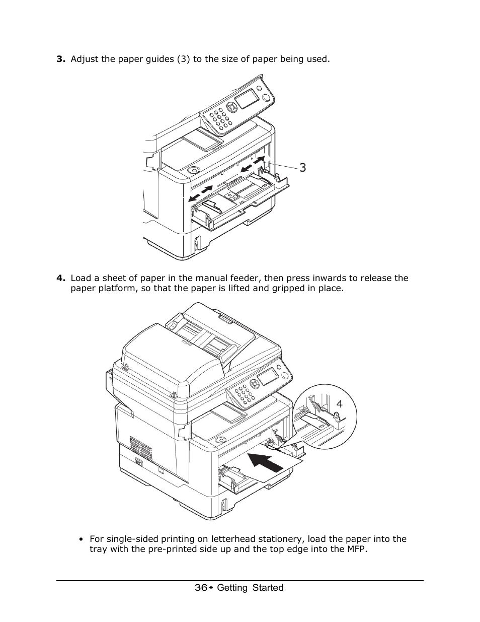 Muratec MFX-3070 User Manual | Page 36 / 179