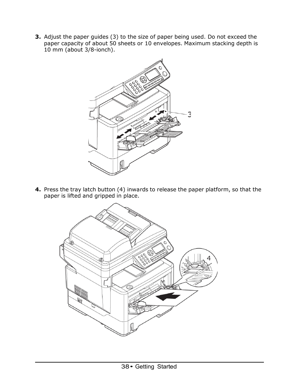 Muratec MFX-3070 User Manual | Page 38 / 179