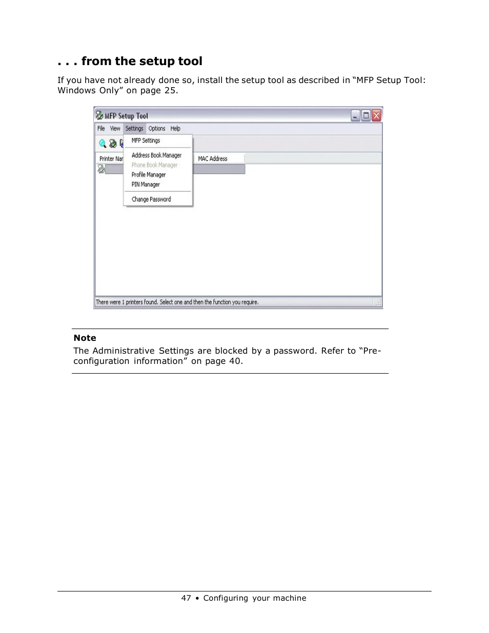 Muratec MFX-3070 User Manual | Page 47 / 179