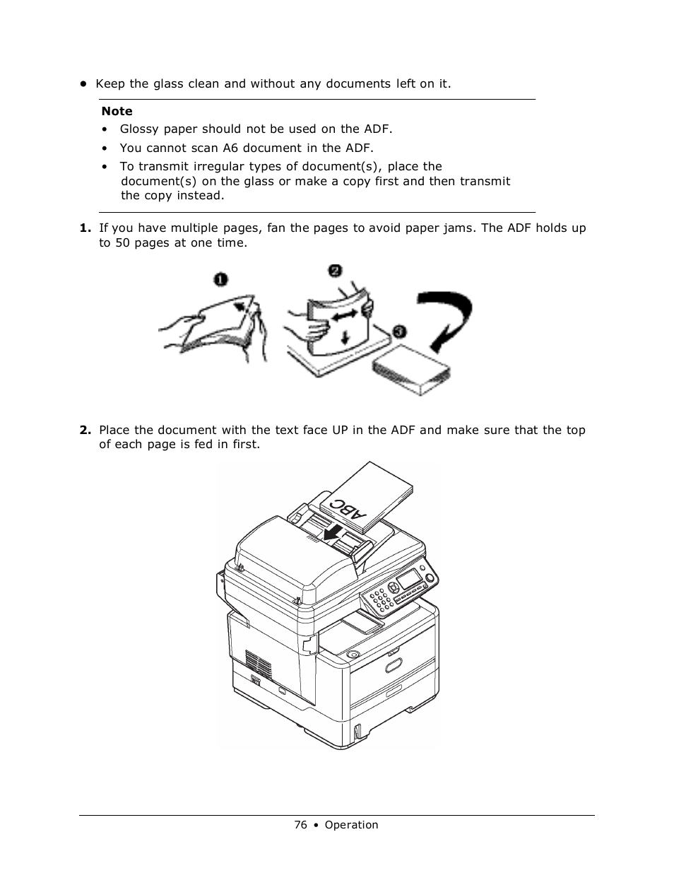 Muratec MFX-3070 User Manual | Page 76 / 179
