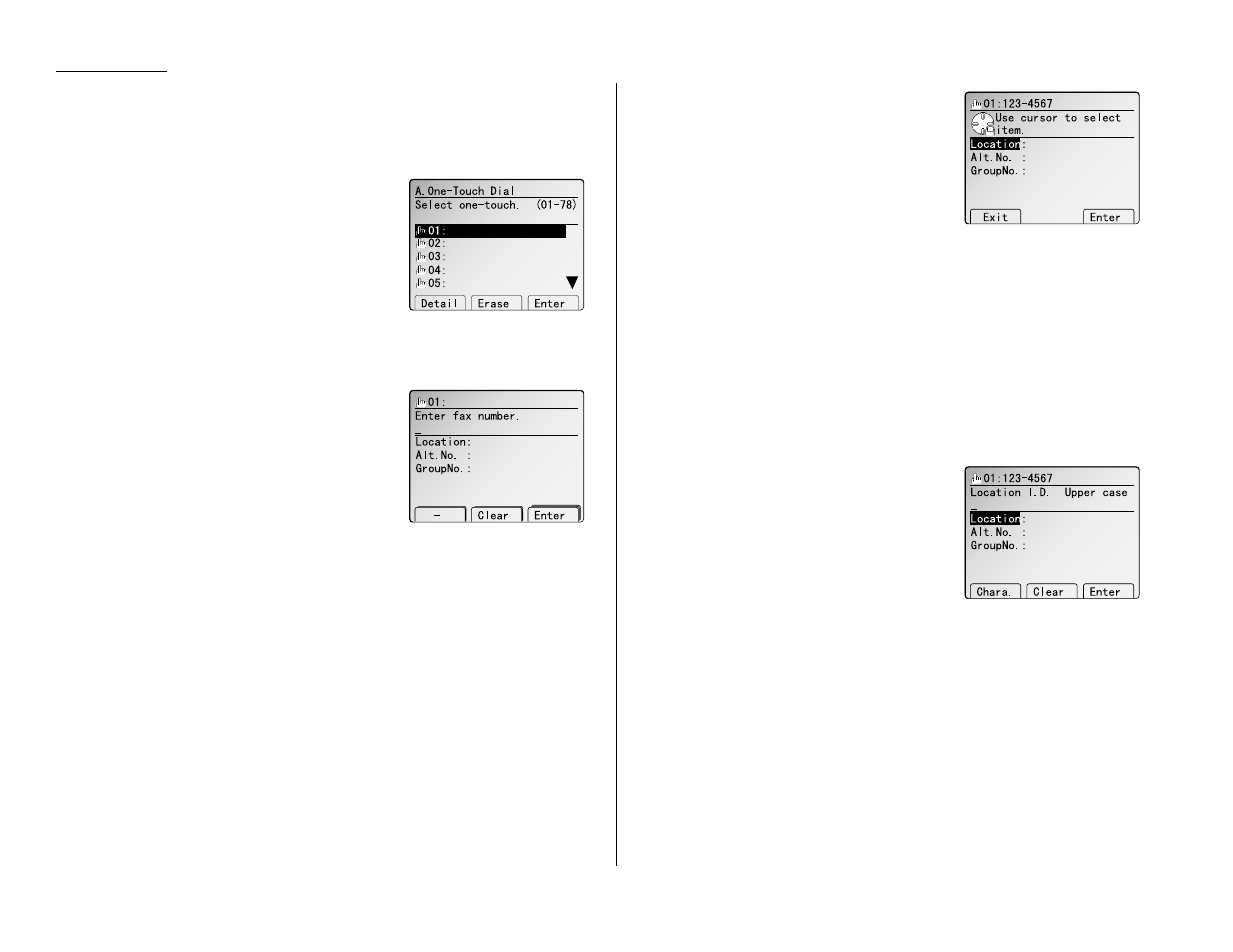 Using one-touch numbers | Muratec MFX-2500 User Manual | Page 24 / 103