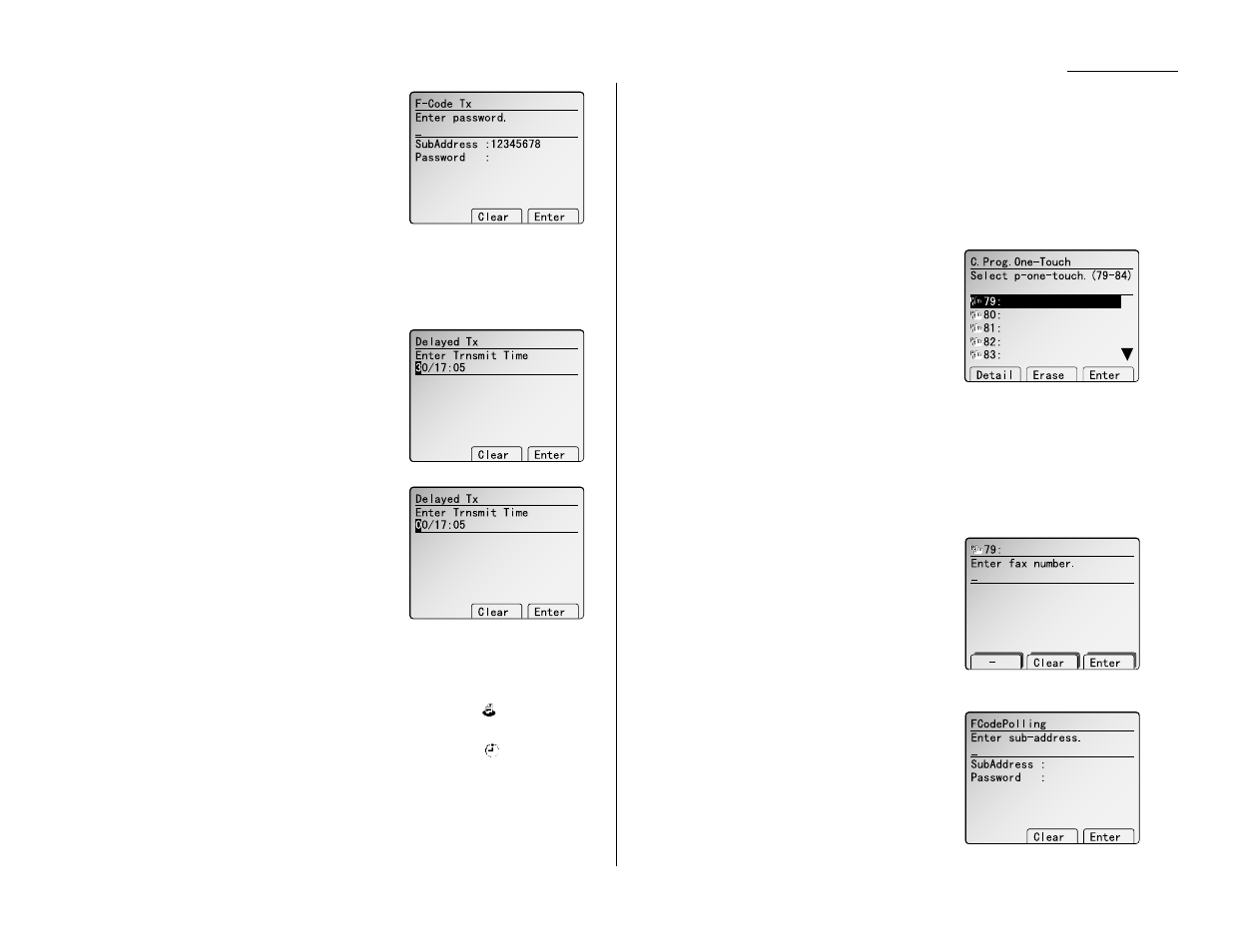 Programming f-code polling | Muratec MFX-2500 User Manual | Page 63 / 103