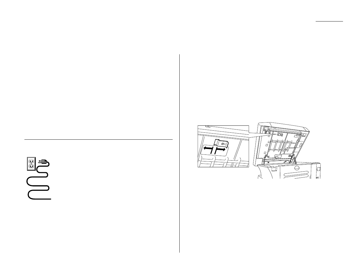 Setting up, Pick an installation spot, Power tips | Unlocking the mirror carriage | Muratec MFX-1200 User Manual | Page 16 / 156