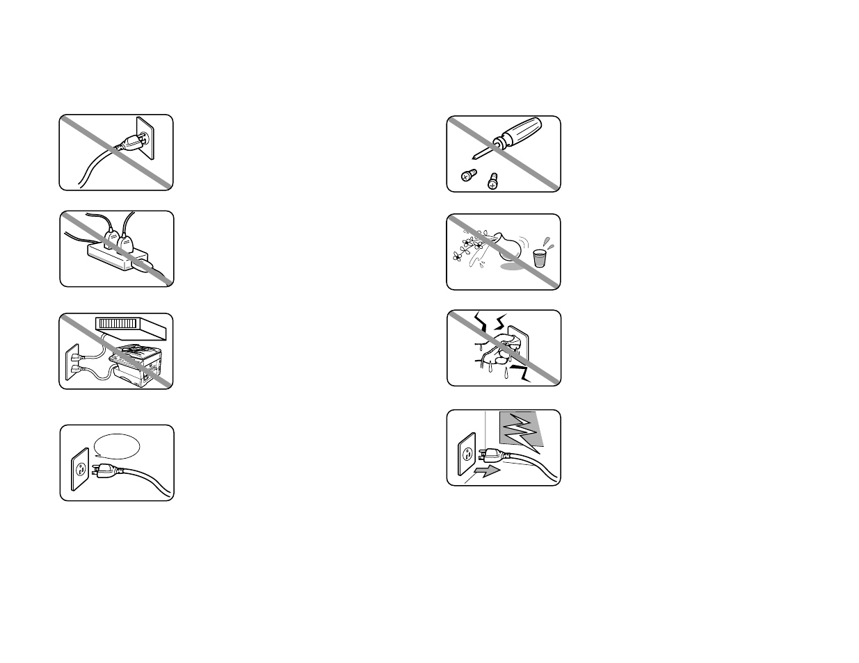 Power requirements, General precautions | Muratec MFX-1200 User Manual | Page 5 / 156