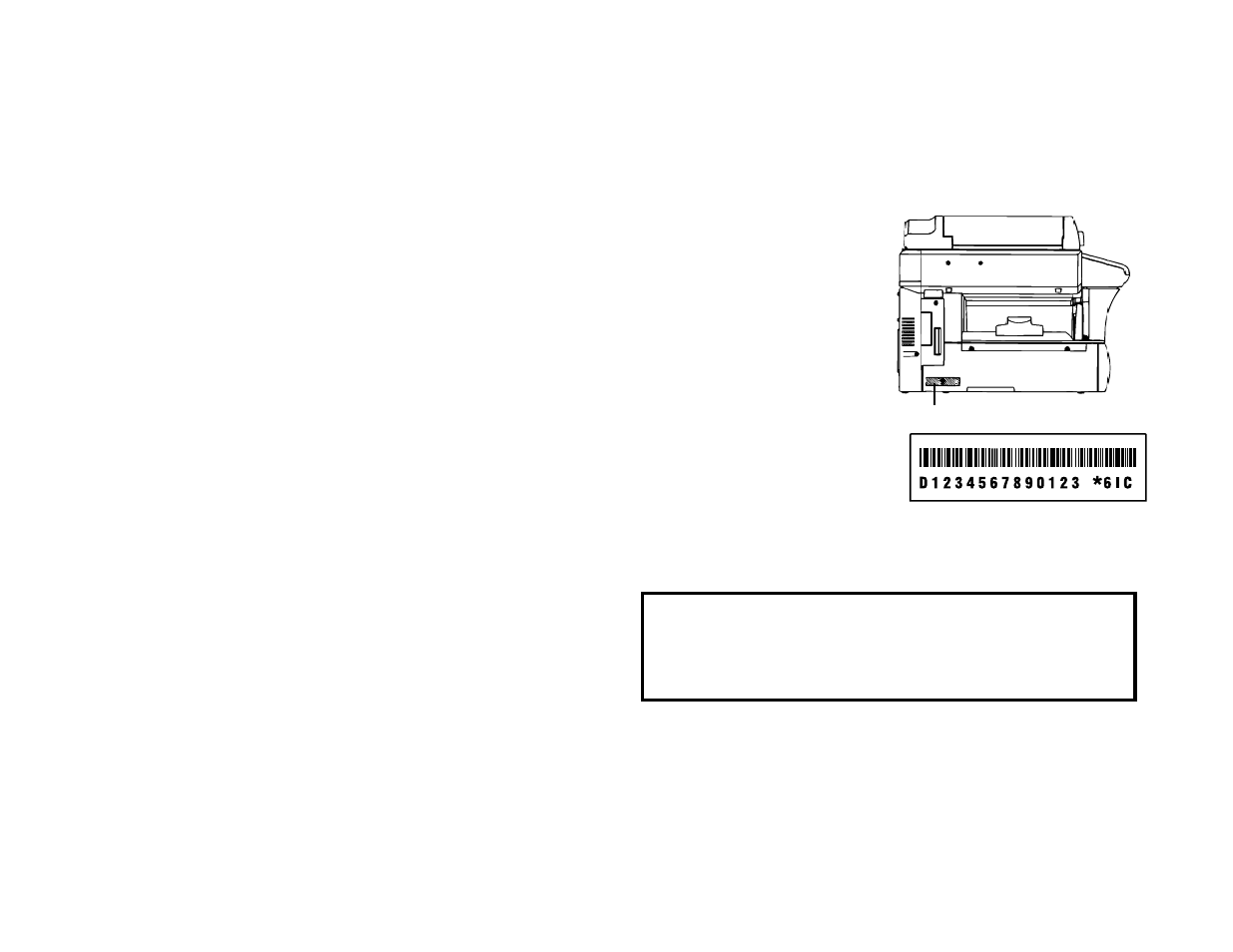 Welcome to your muratec fax machine, Find your serial number and write it down | Muratec MFX-1200 User Manual | Page 8 / 156
