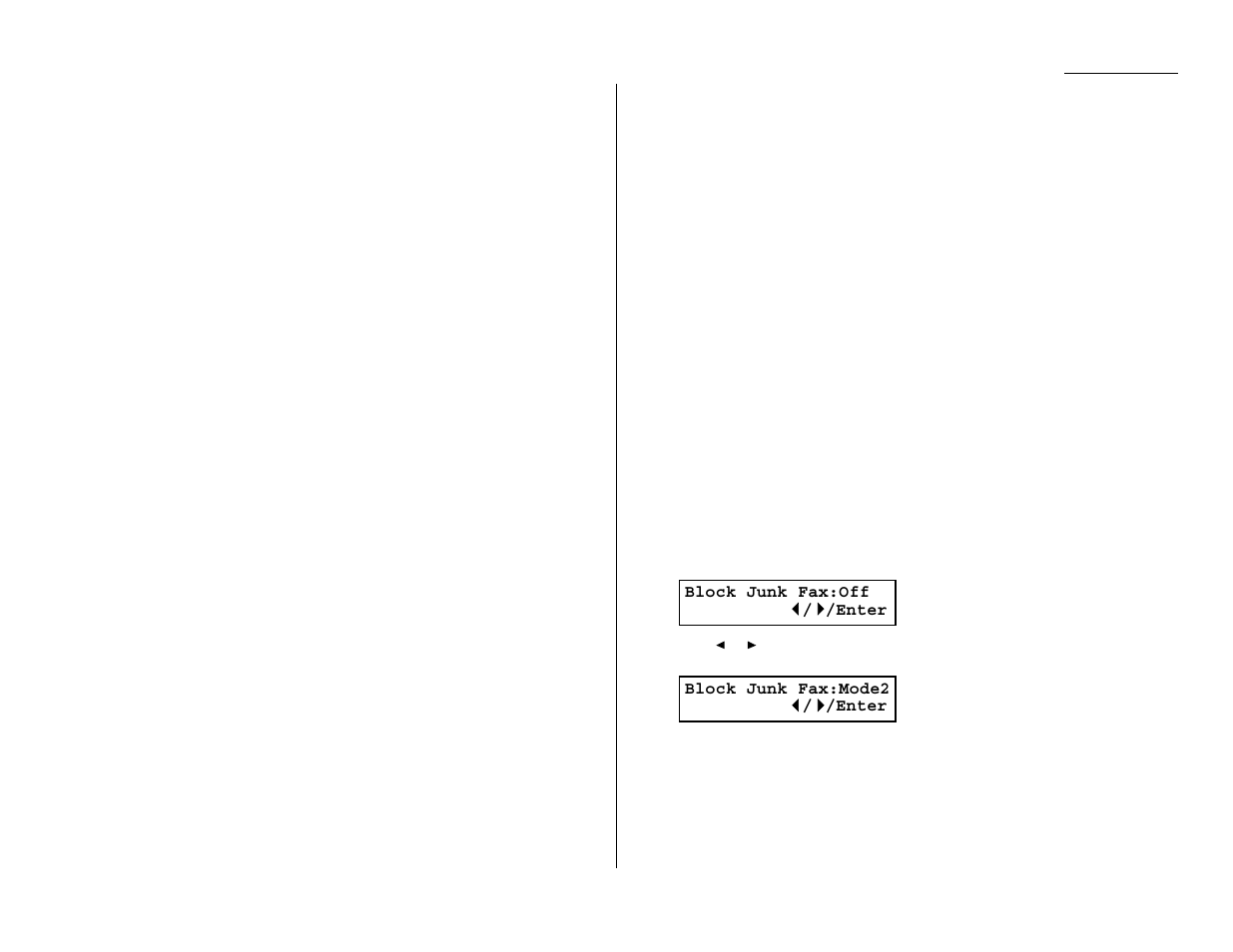 Setting block junk fax | Muratec MFX-1300/1700 User Manual | Page 106 / 154