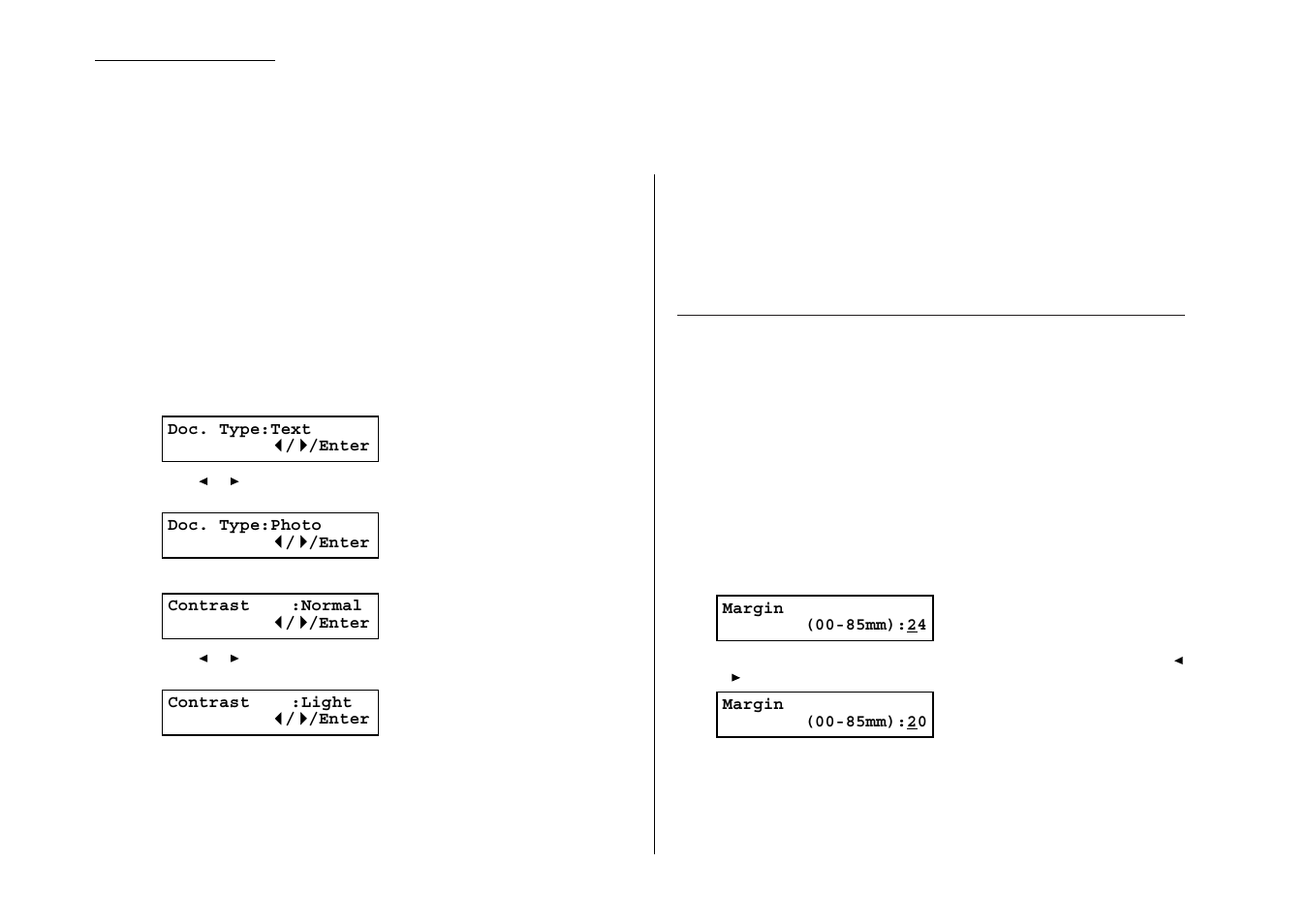 Settings for copying, Copy scan settings, Adjusting the copy print settings | Muratec MFX-1300/1700 User Manual | Page 117 / 154