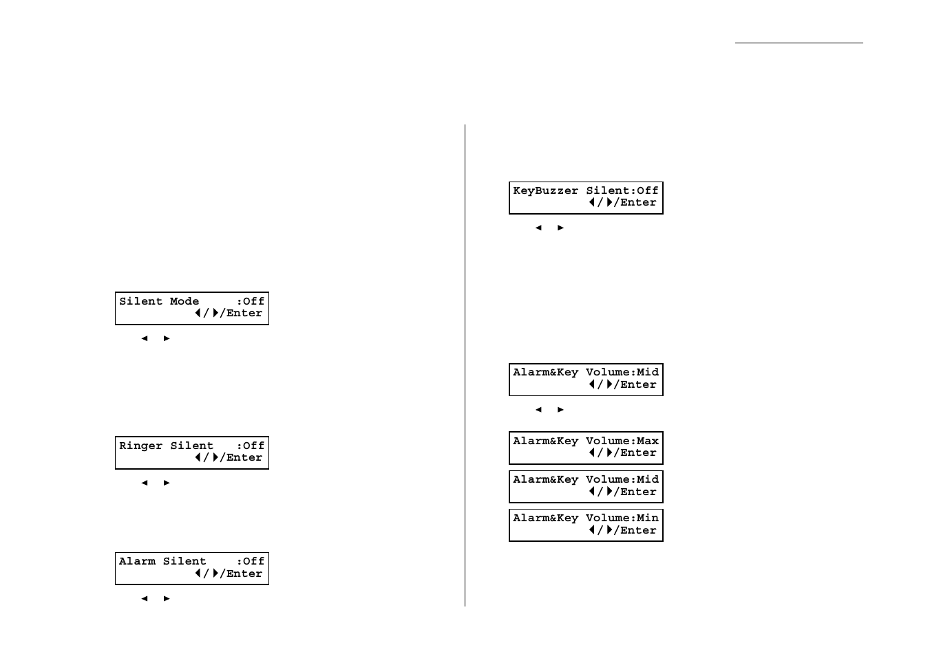 Settings for operation, Setting the silent mode | Muratec MFX-1300/1700 User Manual | Page 120 / 154