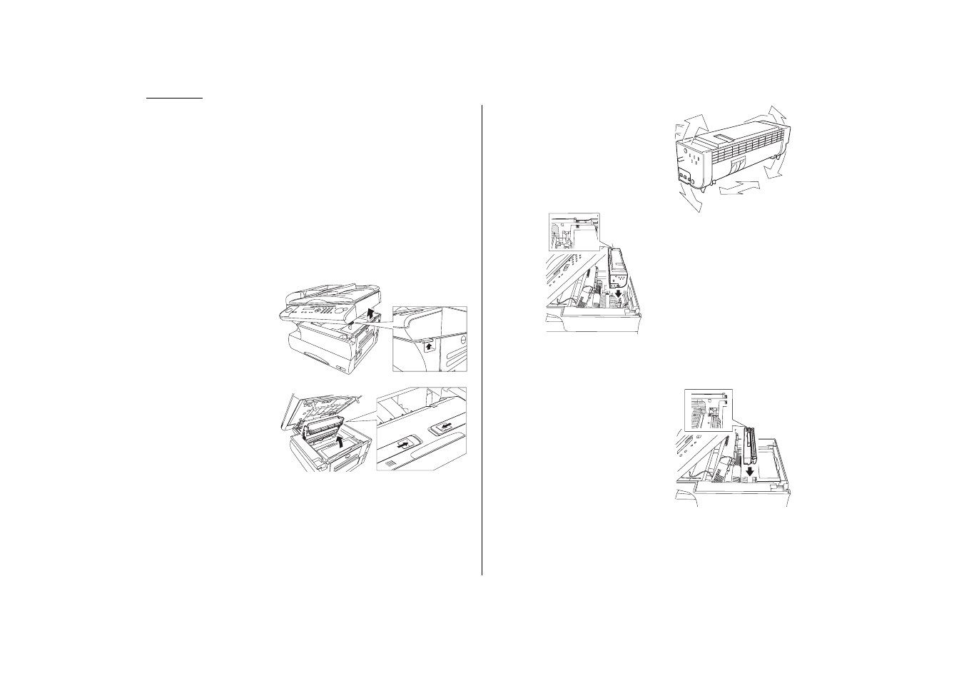 Installing the printing supplies | Muratec MFX-1300/1700 User Manual | Page 17 / 154