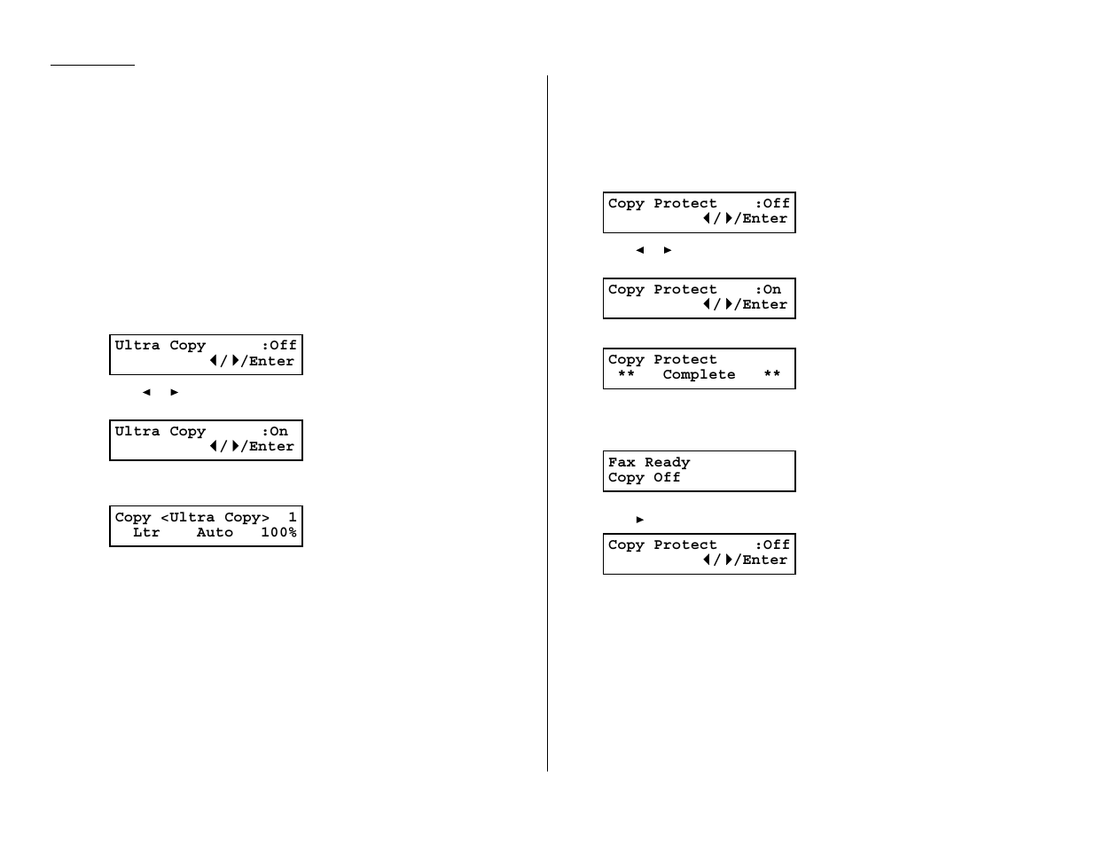 Copy protection | Muratec MFX-1300/1700 User Manual | Page 49 / 154