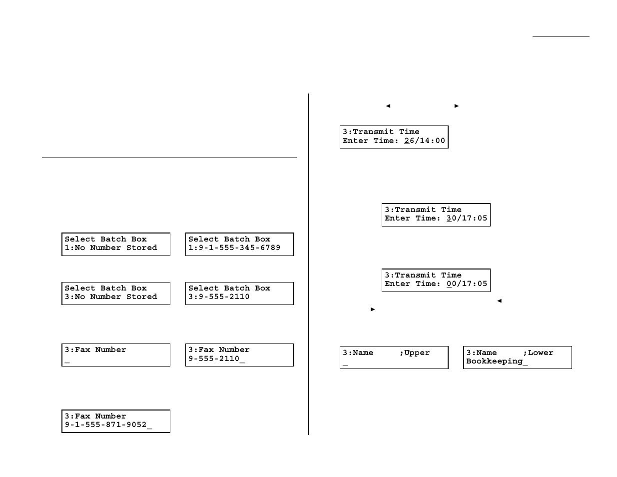 Batch transmission, Creating or modifying a batch box | Muratec MFX-1300/1700 User Manual | Page 64 / 154