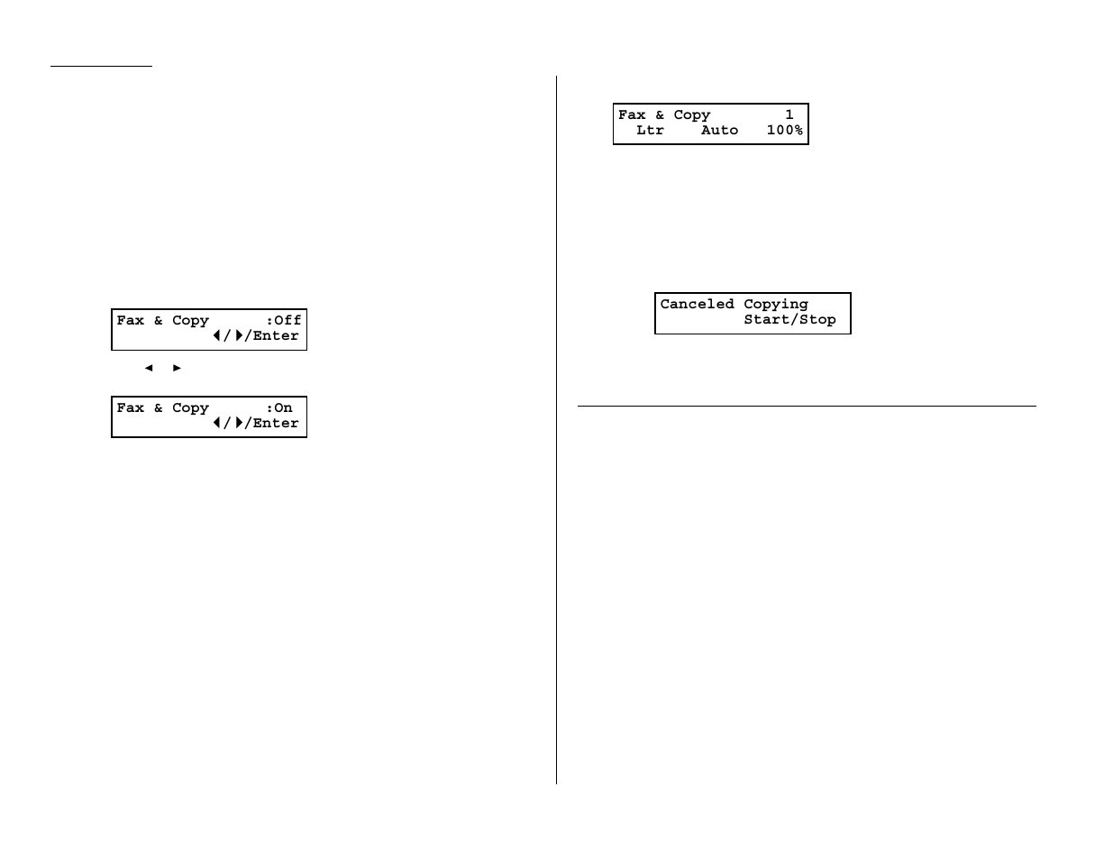 Fax & copy, Setting the activity journal | Muratec MFX-1300/1700 User Manual | Page 73 / 154