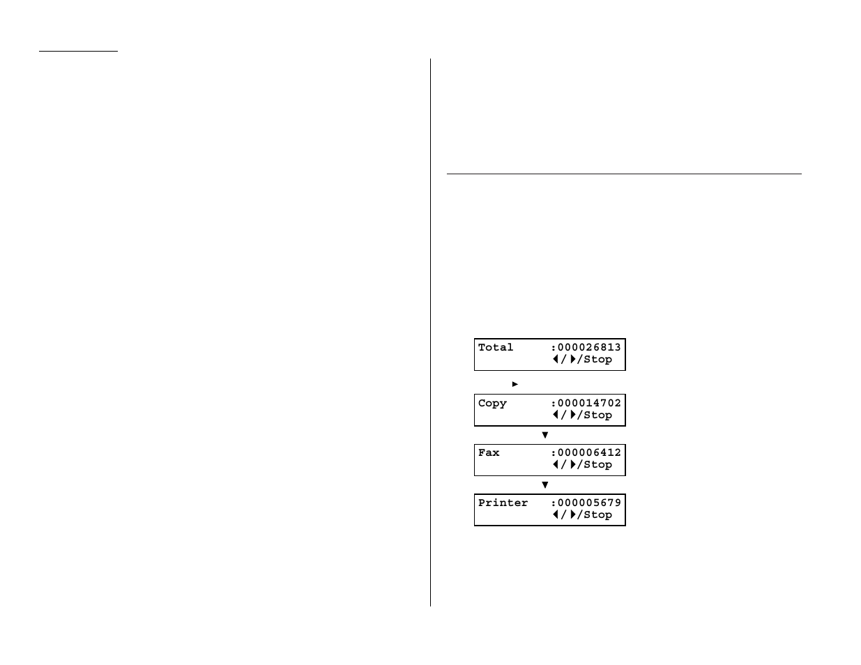 Call request, Page counter | Muratec MFX-1300/1700 User Manual | Page 77 / 154