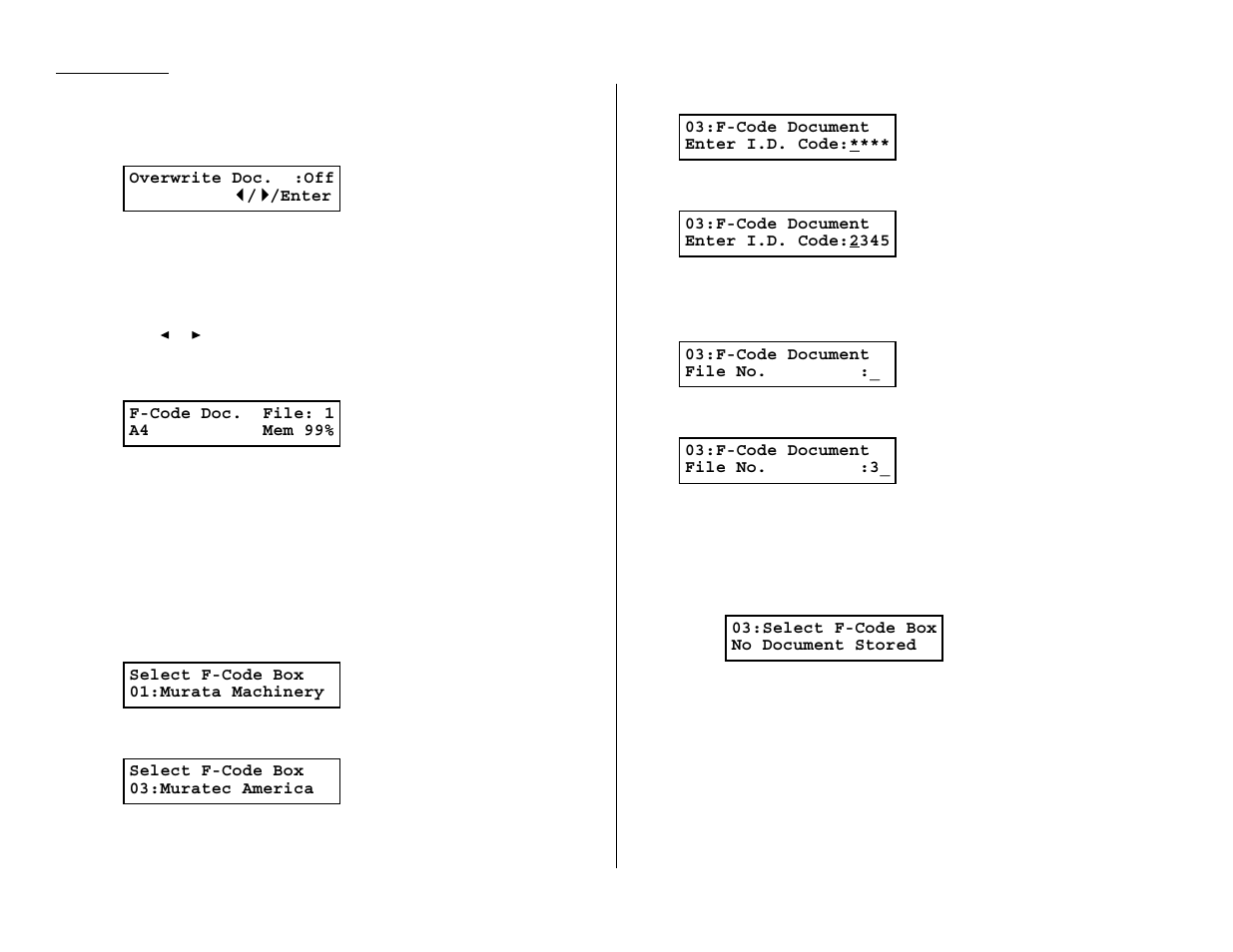 Muratec MFX-1300/1700 User Manual | Page 83 / 154