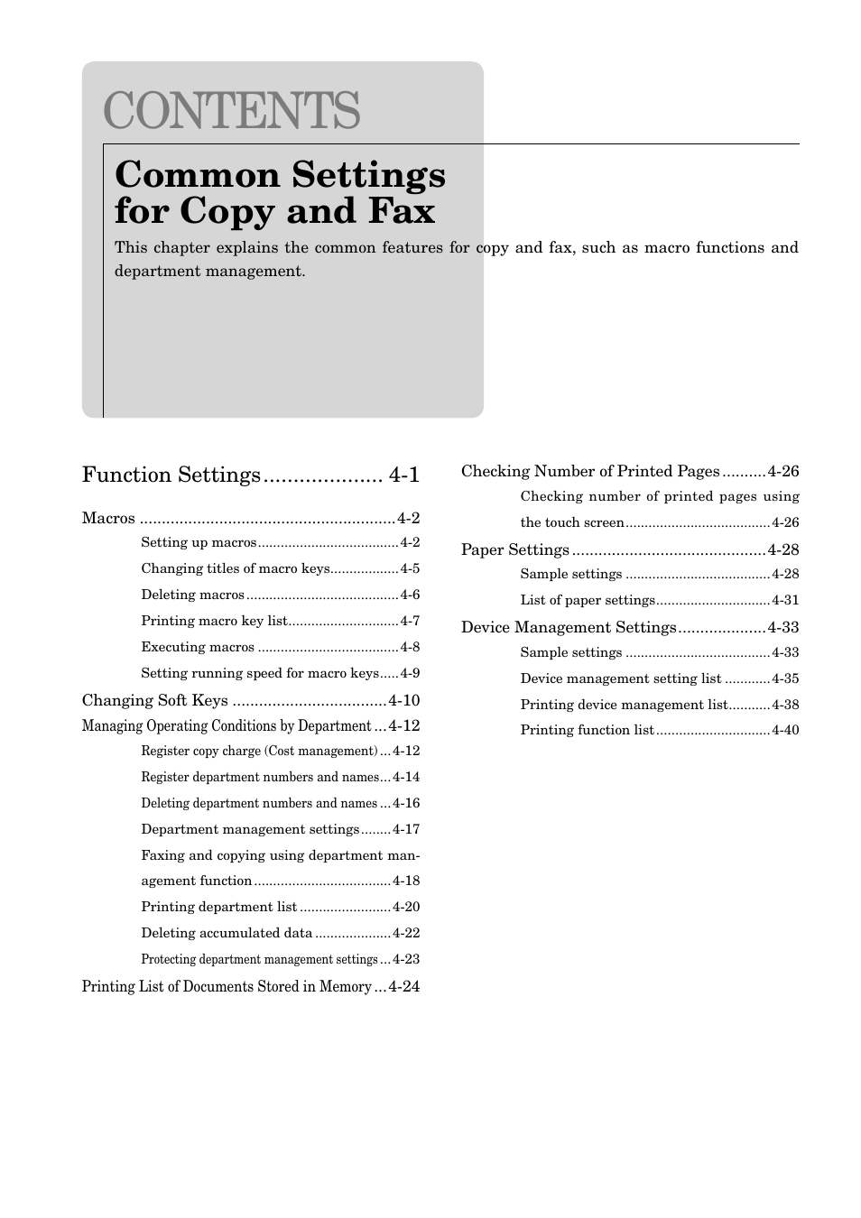 Muratec MFX-2830 User Manual | Page 14 / 471