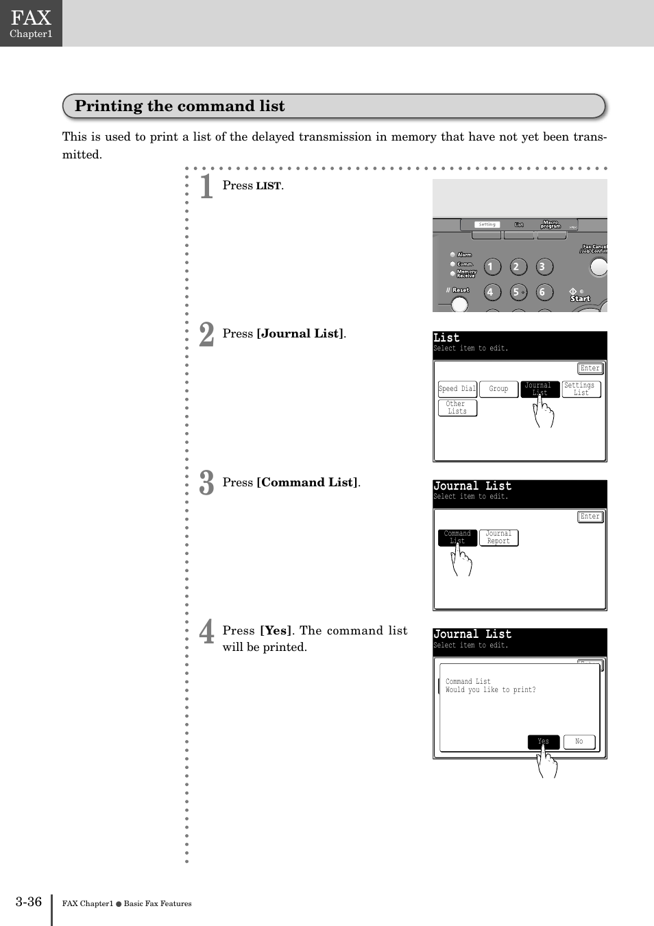 Printing the command list | Muratec MFX-2830 User Manual | Page 214 / 471