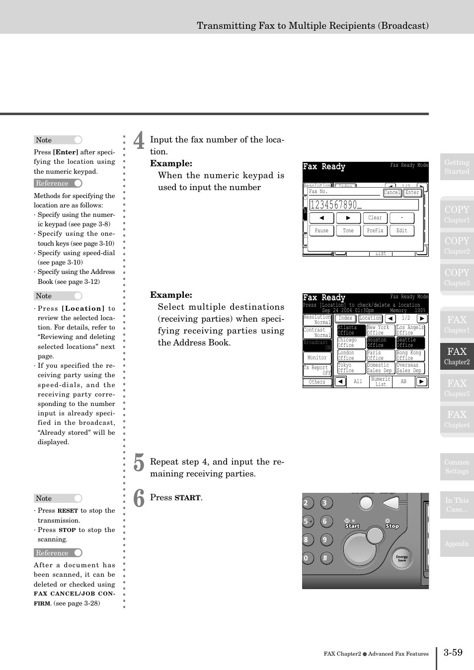 Fax ready, Copy | Muratec MFX-2830 User Manual | Page 237 / 471