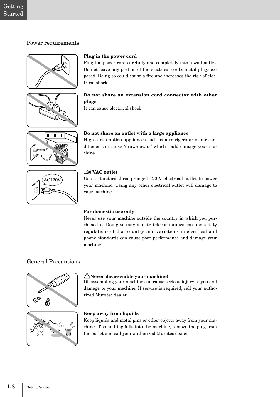 Muratec MFX-2830 User Manual | Page 26 / 471