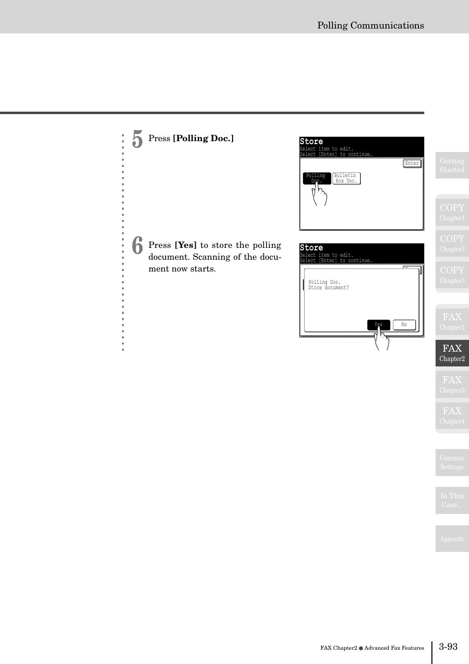 Store | Muratec MFX-2830 User Manual | Page 271 / 471