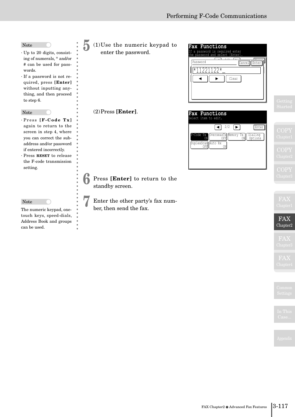 Fax functions | Muratec MFX-2830 User Manual | Page 295 / 471