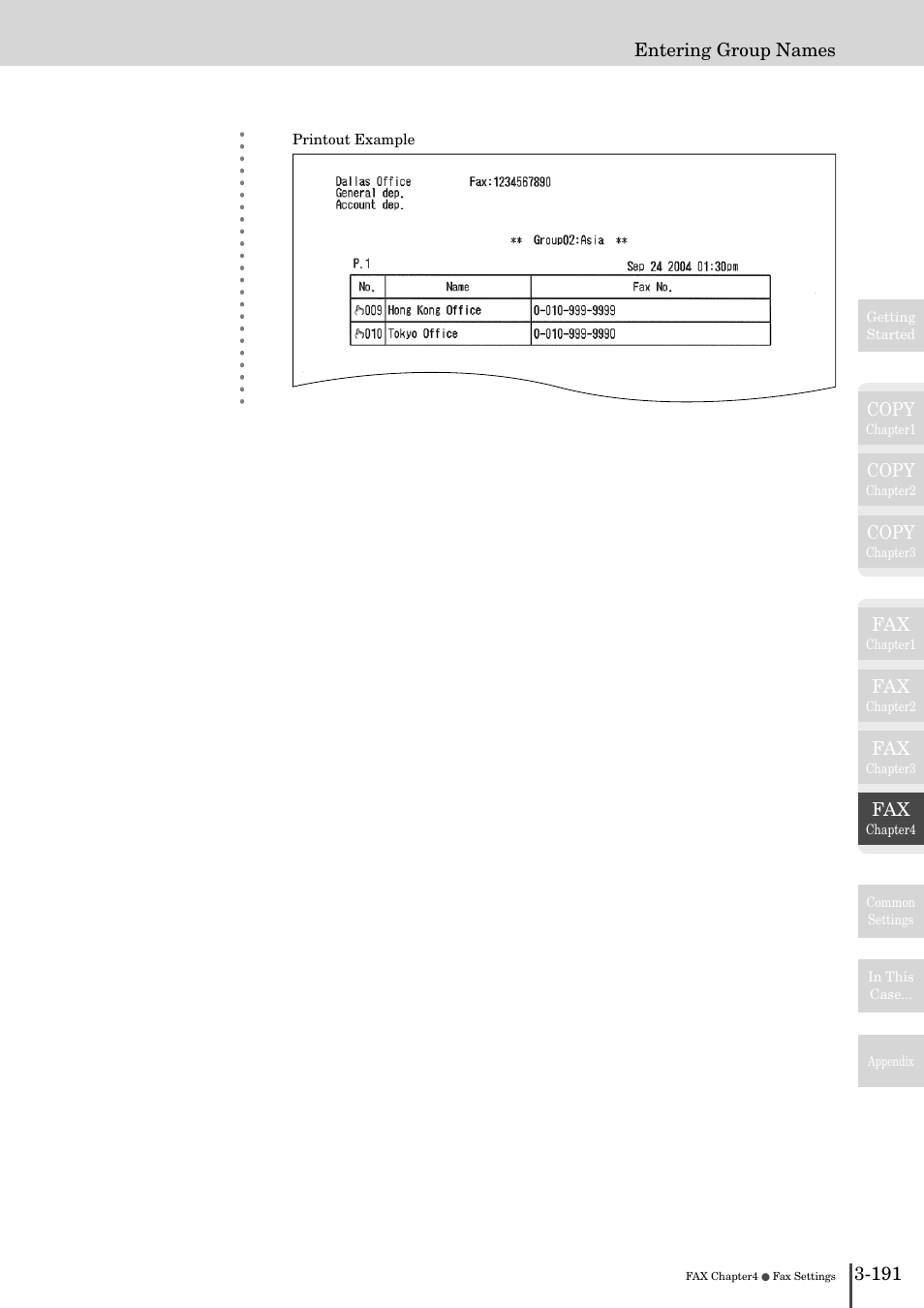 Copy, 191 entering group names | Muratec MFX-2830 User Manual | Page 369 / 471