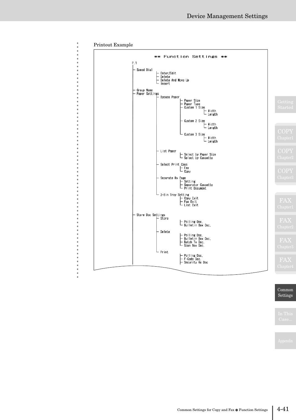Copy, 41 device management settings | Muratec MFX-2830 User Manual | Page 419 / 471