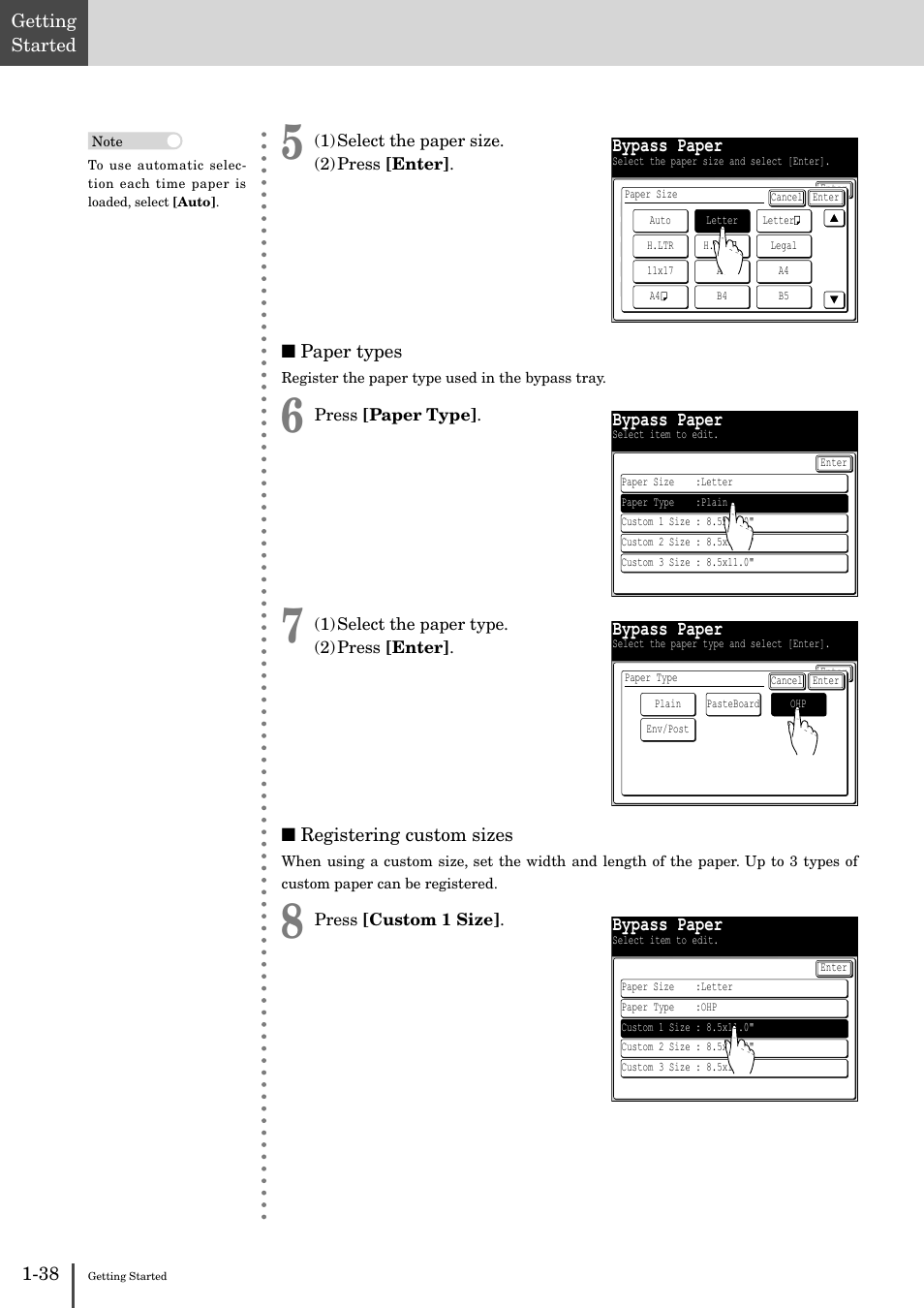 Bypass paper | Muratec MFX-2830 User Manual | Page 56 / 471