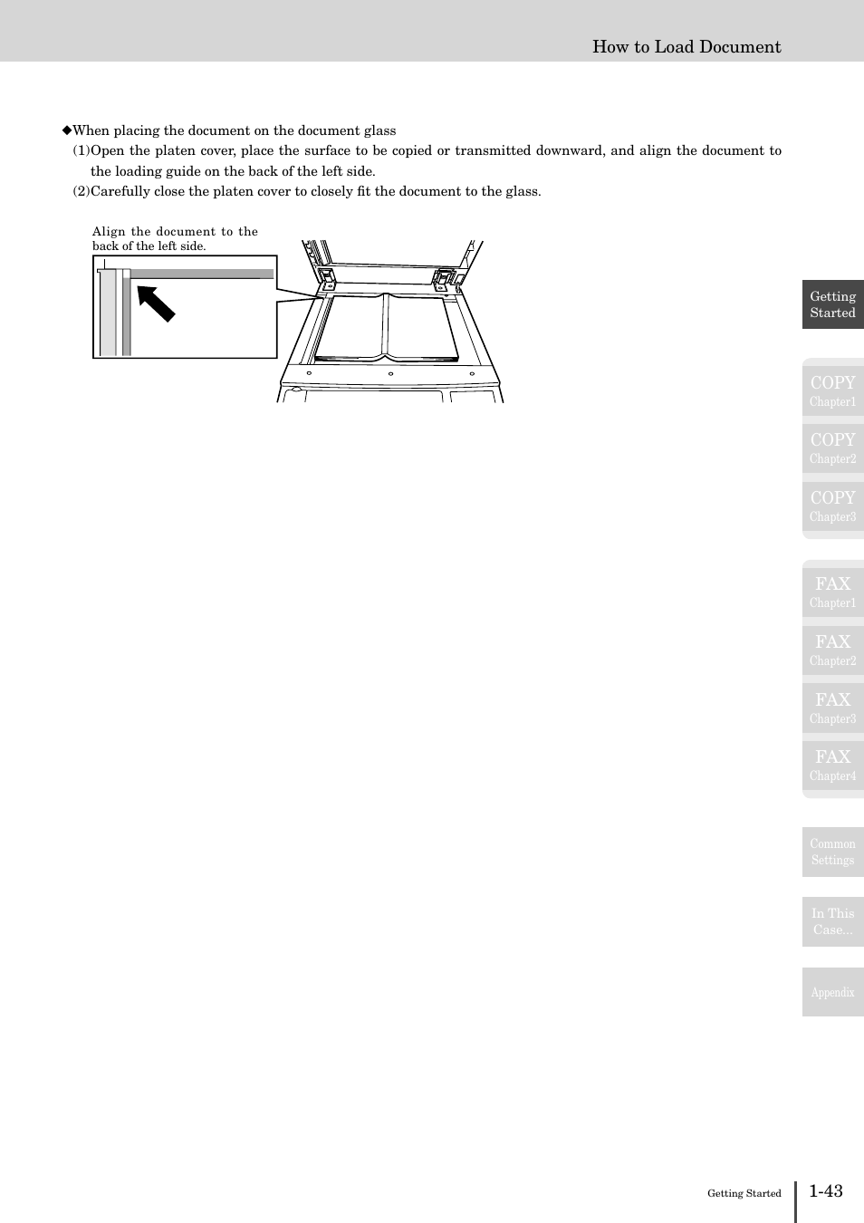 Copy, How to load document | Muratec MFX-2830 User Manual | Page 61 / 471